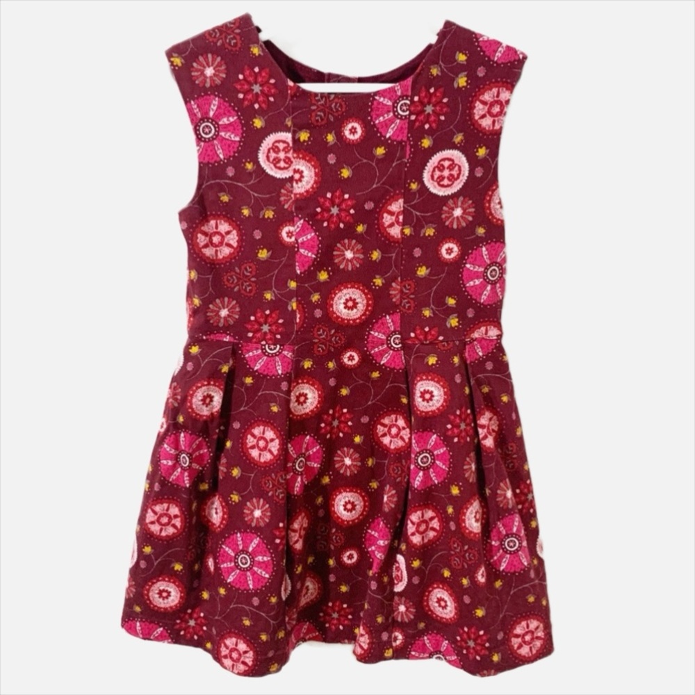 Osh Kosh B’Gosh Genuine Kids Multi Color Floral  Sleeveless Jumper Buttons Back